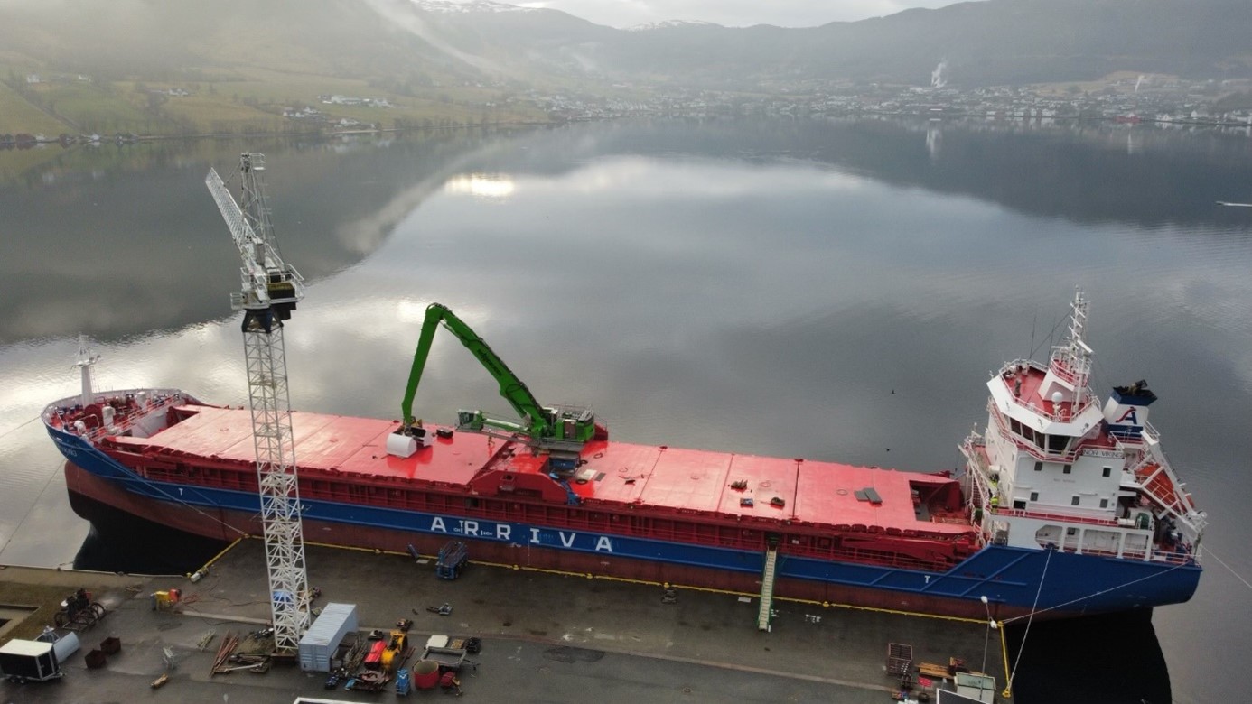 New Contract - ARRIVA SHIPPING AS confirms no. 2 of 8500 dwt General Cargo Carrier at SOHO Marine Heavy Industry.  